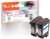 318829 - Peach Twin Pack Print-head cyan, compatible with No. 44 c*2, 51644CE*2 HP
