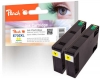 318849 - Peach Twin Pack Ink Cartridge yellow, compatible with T7024 y*2, C13T70244010*2 Epson