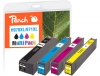 319101 - Peach Combi Pack Plus compatibile con No. 970XL, No. 971XL, CN625A, CN626A, CN627A, CN628A HP