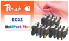 319148 - Peach multi paketas „Plus“, suderinamas su T0321, T0322, T0323, T0324 Epson
