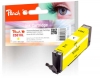 319439 - Peach cartouche d'encre jaune avec puce compatible avec CLI-551Y, 6511B001 Canon