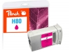 319943 - Peach Ink Cartridge magenta compatible with 80 M, C4874A HP