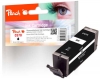 320126 - Cartucho de tinta negra de Peach compatible con PGI-570PGBK, 0372C001 Canon