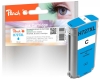 320648 - Peach Ink Cartridge cyan compatible with No. 727 c, B3P19A HP