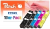 320705 - Peach Pack of 10 Ink Cartridges, HY compatible with No. 26XL, C13T26364010 Epson