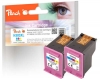 320948 - Peach dvigubas paketas, spausdinimo galvutė, spalvota, suderinamas su No. 303XL C*2, T6N03AE*2 HP
